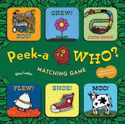 Game Peek-A Who? Matching Game Book