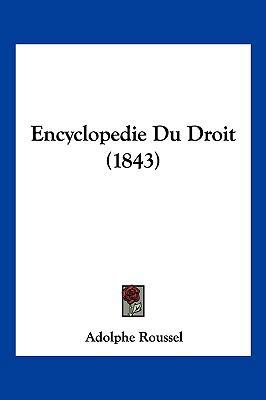 Encyclopedie Du Droit (1843) [French] 1161158847 Book Cover