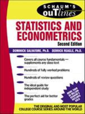 Schaum's Outline of Statistics and Econometrics B008YFDEV0 Book Cover