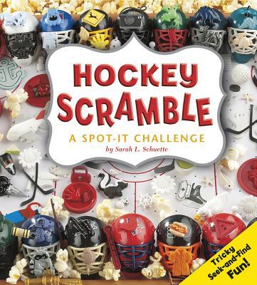 Hockey Scramble: A Spot-It Challenge 1620650630 Book Cover