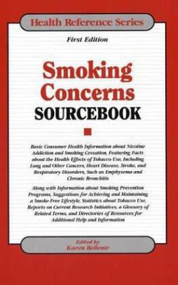 Smoking Concerns Sourcebook: 078080323X Book Cover