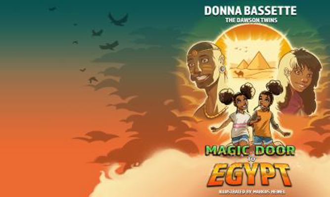 Paperback Dawson Twins, Magic Door to Egypt Book