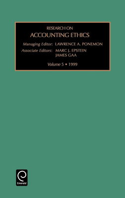 Research on Accounting Ethics 0762305215 Book Cover