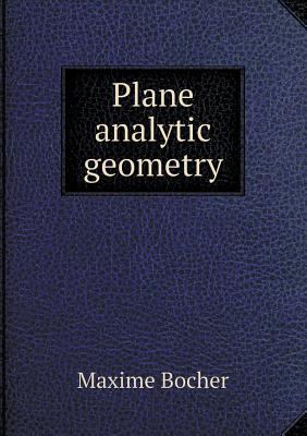 Plane analytic geometry 5518505175 Book Cover