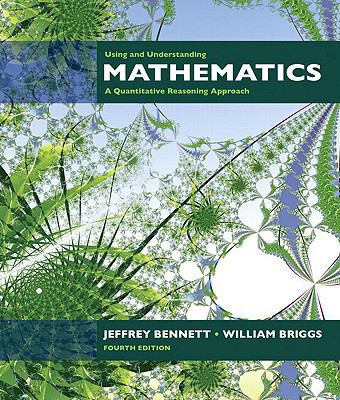 Using and Understanding Mathematics: A Quantita... 0321517776 Book Cover