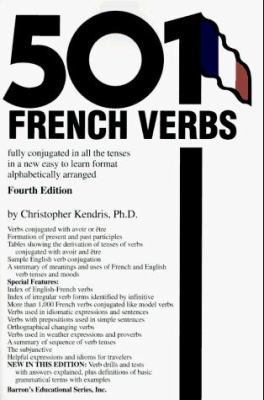 501 French Verbs: Fully Conjugated in All the T... [French] 0812092813 Book Cover