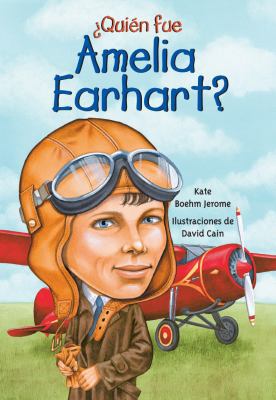 Quien Fue Amelia Earhart? [Spanish] 1631138537 Book Cover