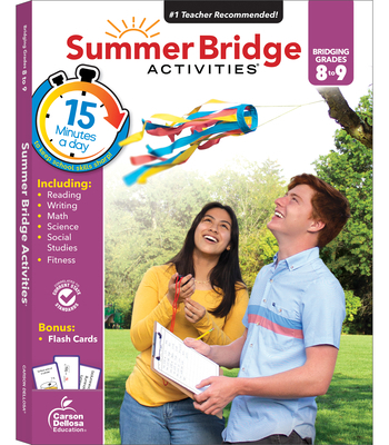 Summer Bridge Activities, Grades 8 - 9: Volume 10 1483866009 Book Cover