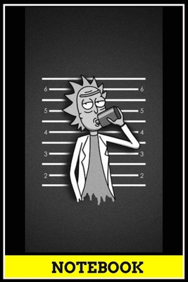 Rich and Morty notebook - best gift for Rich and Morty lovers: 6x9 inch, 120 pages, blank line, notepad, journal, Rich and Morty notebook, Rich and Morty office supplies