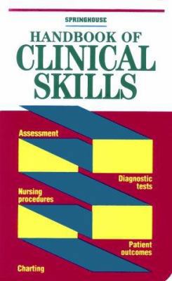 Handbook of Clinical Skills 0874348706 Book Cover