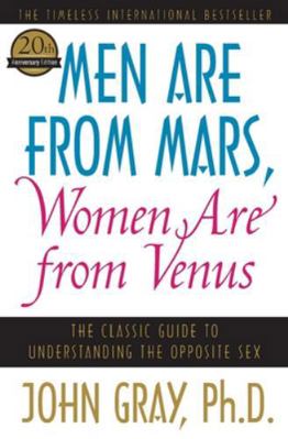 Men Are from Mars, Women Are from Venus 0062163965 Book Cover