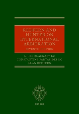 Redfern and Hunter on International Arbitration 0192869906 Book Cover