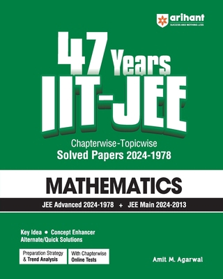 47 Years IIT JEE Mathematics 936437987X Book Cover
