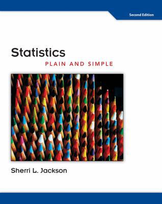 Statistics Plain and Simple 0495808903 Book Cover