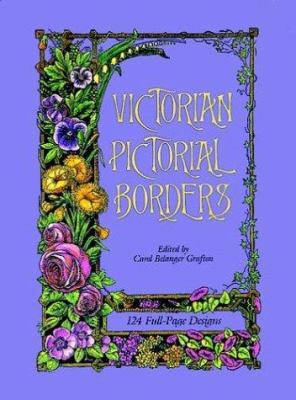 Victorian Pictorial Borders: 124 Full-Page Desi... B008XZW5GG Book Cover