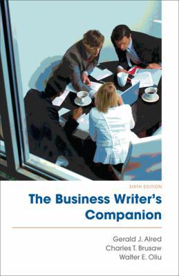 The Business Writer's Companion 0312609639 Book Cover