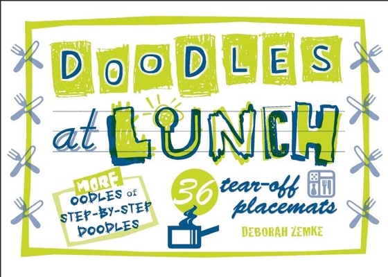 Doodles at Lunch: 36 Tear-Off Placemats 1934706604 Book Cover