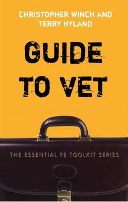 Guide to Vocational Education and Training 0826490476 Book Cover