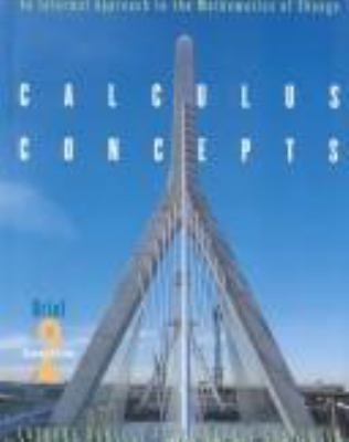 Calculus Concepts: An Informal Approach to the ... 0618121706 Book Cover