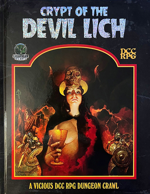 Crypt of the Devil Lich - DCC RPG Edition 1956449264 Book Cover