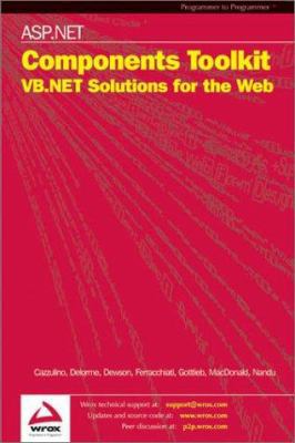 ASP.NET Components Toolkit 1861008023 Book Cover