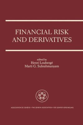 Financial Risk and Derivatives: A Special Issue... 0792398017 Book Cover