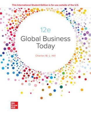 Global Business Today ISE 1266103147 Book Cover