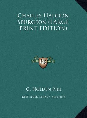 Charles Haddon Spurgeon [Large Print] 1169864627 Book Cover