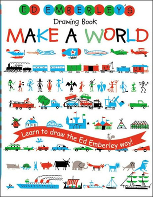 Ed Emberley's Drawing Book: Make a World 1417734035 Book Cover