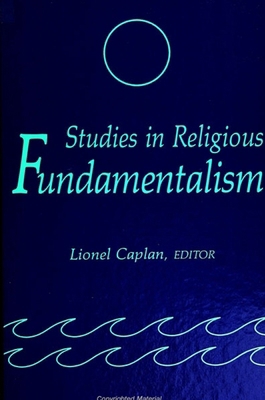 Studies in Religious Fundamentalism 088706518X Book Cover