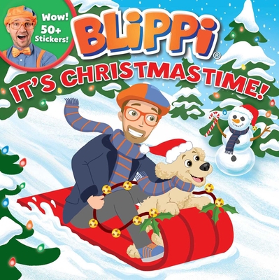 Blippi: It's Christmastime! [With Stickers] 079444685X Book Cover