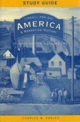 America: A Narrative History, Tindall and Shi 039392985X Book Cover