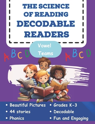 The Science of Reading Decodable Readers: Vowel... B0C1J3J5V2 Book Cover