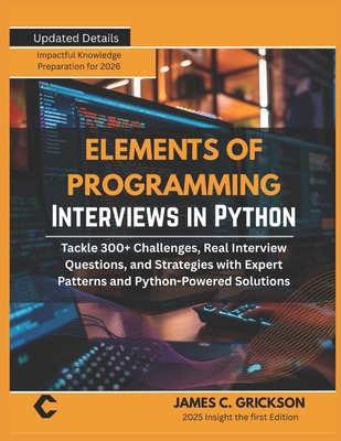 Elements of Programming Interviews in Python: T... B0G6DZ5YFJ Book Cover