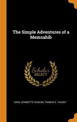 The Simple Adventures of a Memsahib 0342634828 Book Cover