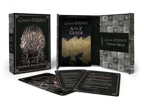 Game of Thrones: A to Z Guide & Trivia Deck 0762483423 Book Cover