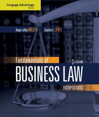 Fundamentals of Business Law: Excerpted Cases 0324595727 Book Cover