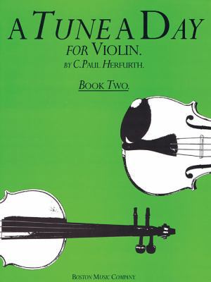 A Tune a Day for Violin, Book Two 071191592X Book Cover