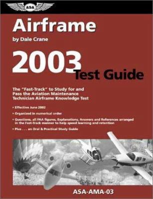 Airframe Test Guide: Asa-Amp-03 1560274751 Book Cover