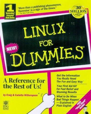 LINUX For Dummies 0764504215 Book Cover