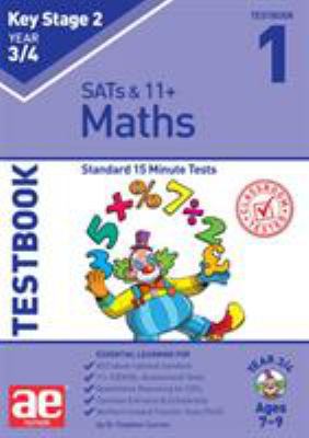 KS2 Maths Year 3/4 Testbook 1: Standard 15 Minu... 1911553291 Book Cover