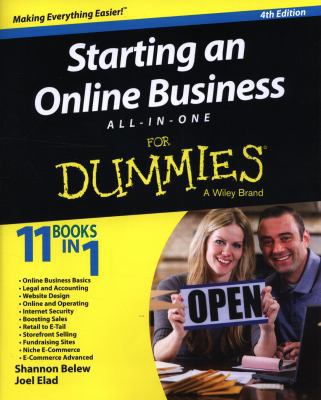 Starting an Online Business All-In-One for Dummies 1118926706 Book Cover