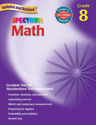 Math, Grade 8 B007CSWD1C Book Cover