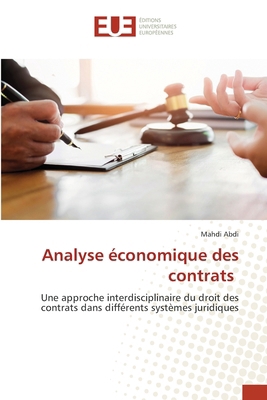 Analyse économique des contrats [French] 6208822866 Book Cover