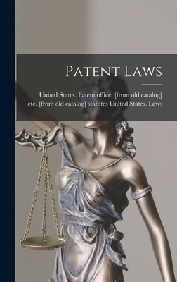 Patent Laws 1017226962 Book Cover