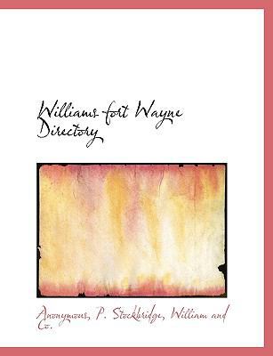 Williams Fort Wayne Directory 1140479261 Book Cover
