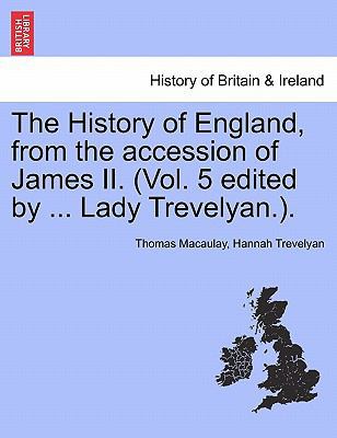 The History of England, from the accession of J... 1241551790 Book Cover