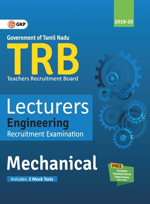 TRB Lecturers Engineering - Mechanical Engineering 9389718058 Book Cover