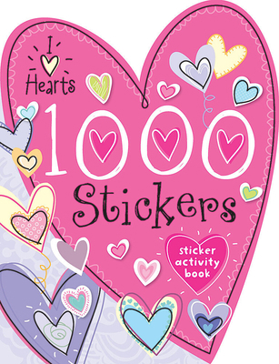 Paperback 1000 Stickers I Love Hearts Book