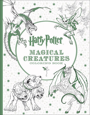 Harry Potter Magical Creatures Coloring Book 060639589X Book Cover